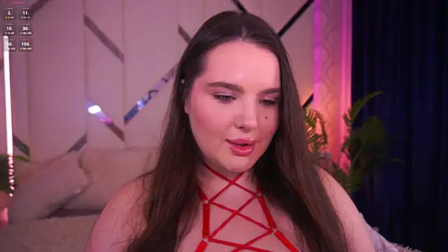 Snapshot of CuteAmberr chatting on 11.23.25 CuteAmberr online show from 11.23.25