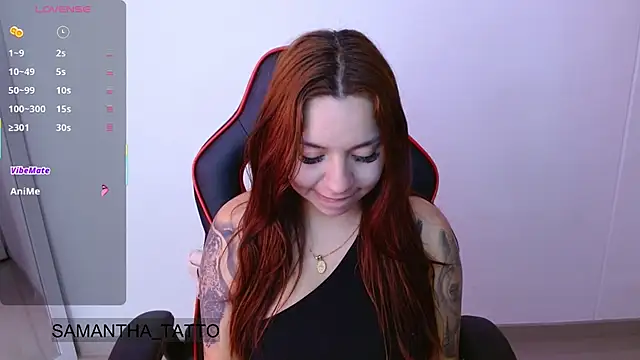 Snapshot of samantha_tattu chatting on 01.28.25 samantha tattu online show from 01.28.25