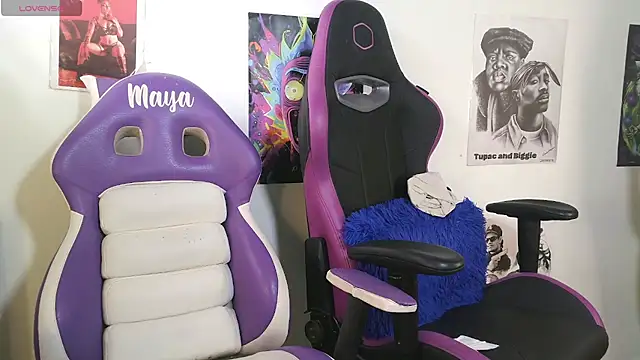 Snapshot of IM_MAYA chatting on 01.17.25 IM MAYA online show from 01.17.25