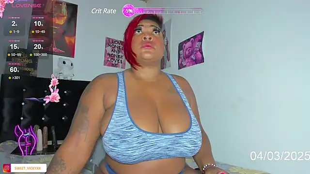 SWEETVICKY XX online show from 03.04.25