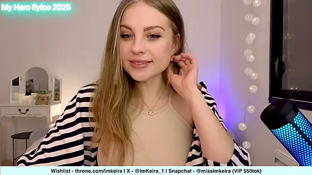 ImKeira online show from 01.11.25