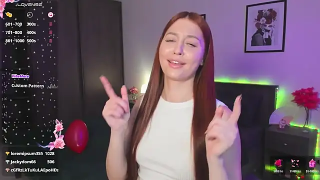 EleanorePeach online show from 02.14.25