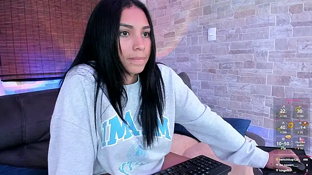 Snapshot of SALOME_CLARK1 chatting on 02.24.25 SALOME CLARK1 online show from 02.24.25