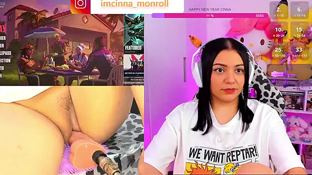 Snapshot of cinna_monroll chatting on 01.03.25 cinna monroll online show from 01.03.25