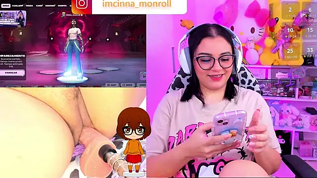 Snapshot of cinna_monroll chatting on 01.13.25 cinna monroll online show from 01.13.25