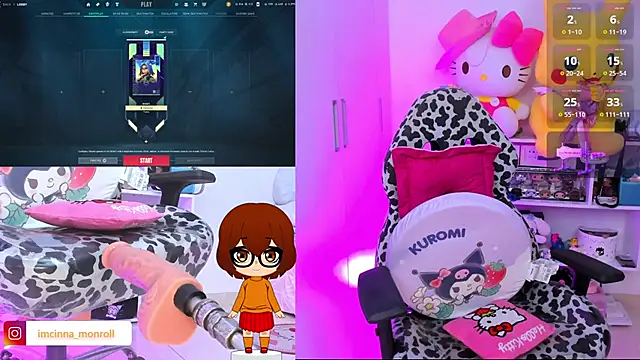 Snapshot of cinna_monroll chatting on 03.02.25 cinna monroll online show from 03.02.25