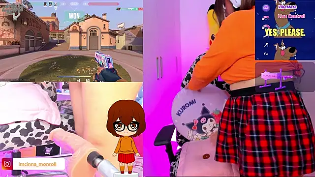 Snapshot of cinna_monroll chatting on 03.22.25 cinna monroll online show from 03.22.25