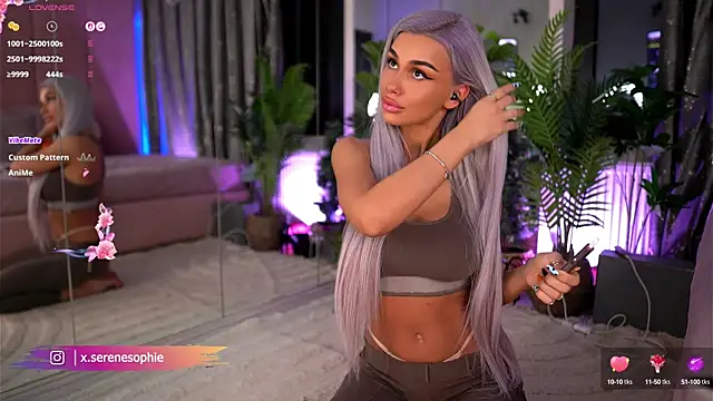 Serene Sophiex online show from 03.21.25
