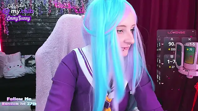 Snapshot of EmmyBunny chatting on 02.21.25 EmmyBunny online show from 02.21.25