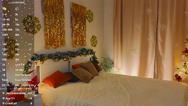 Snapshot of Lexitey chatting on 12.25.24 Lexitey online show from 12.25.24